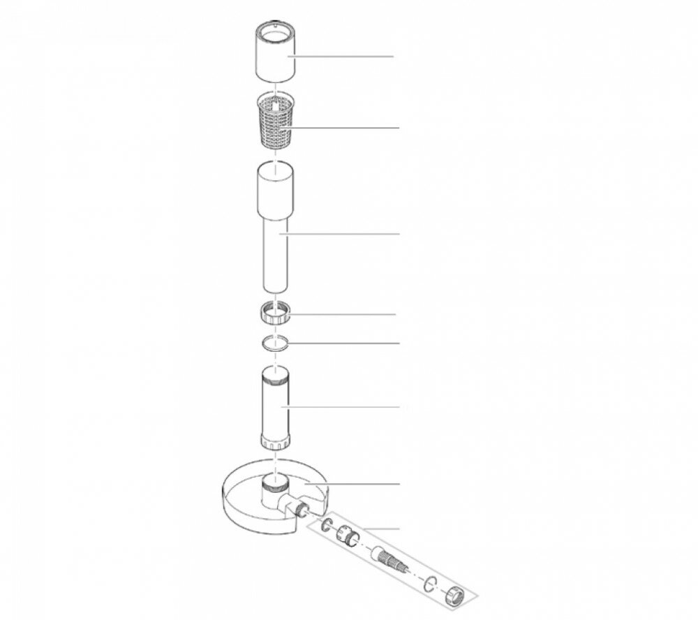 Ersatzteilzeichnung für Aquaskim 40