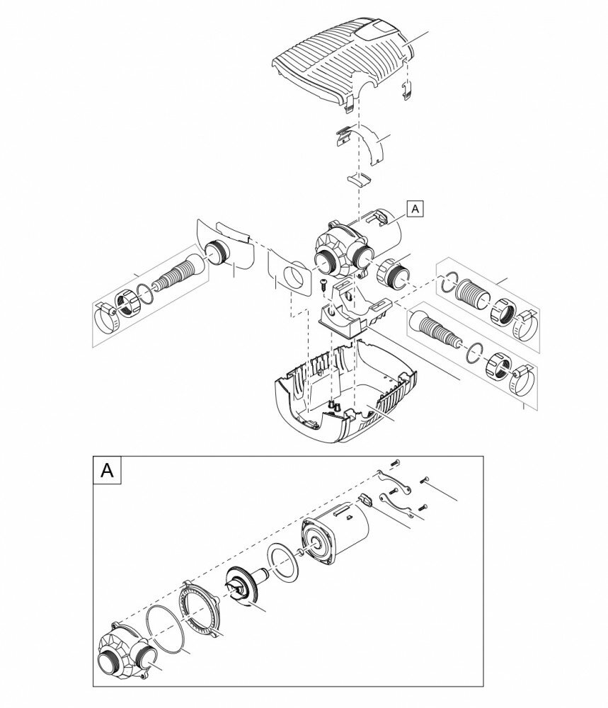 Ersatzteilzeichnung für Aquamax Eco Premium 20000