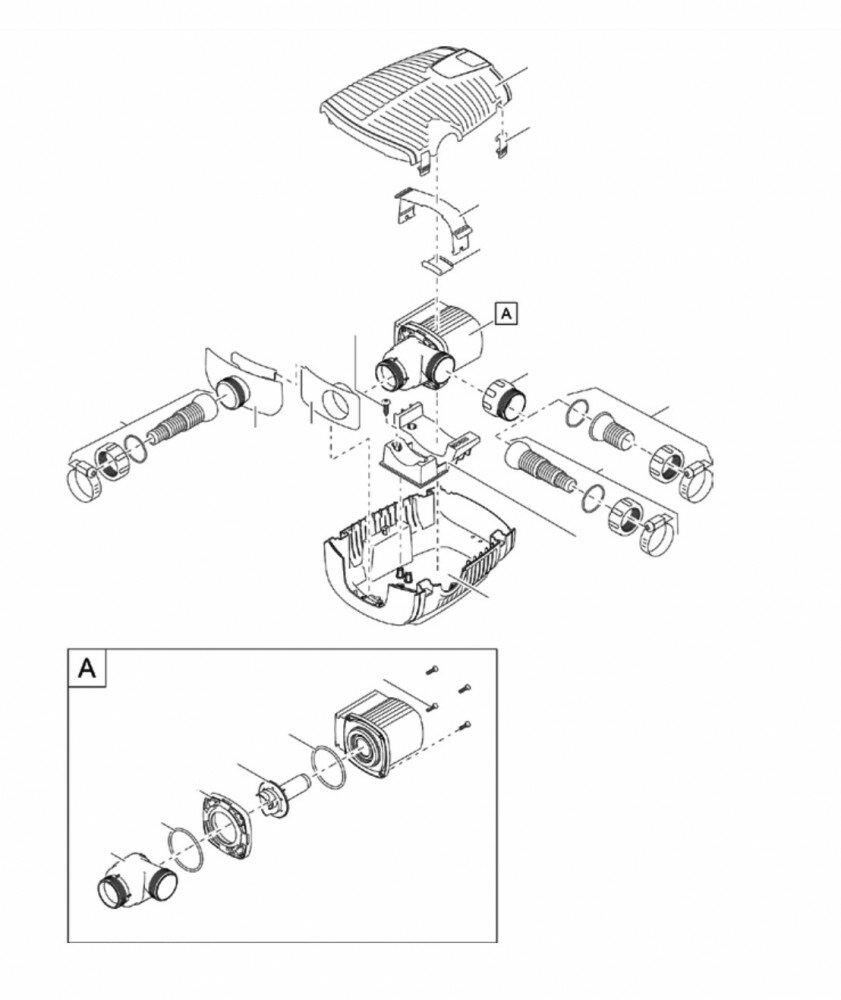Ersatzteilzeichnung für Aquamax Eco Premium 6000