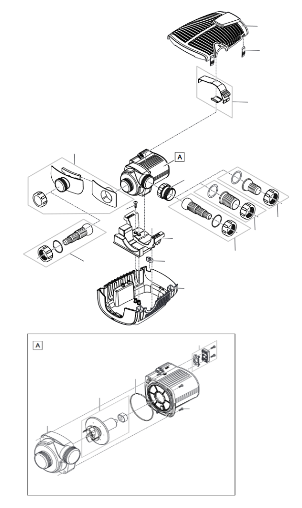 Ersatzteilzeichnung für Aquamax Eco Premium 13000