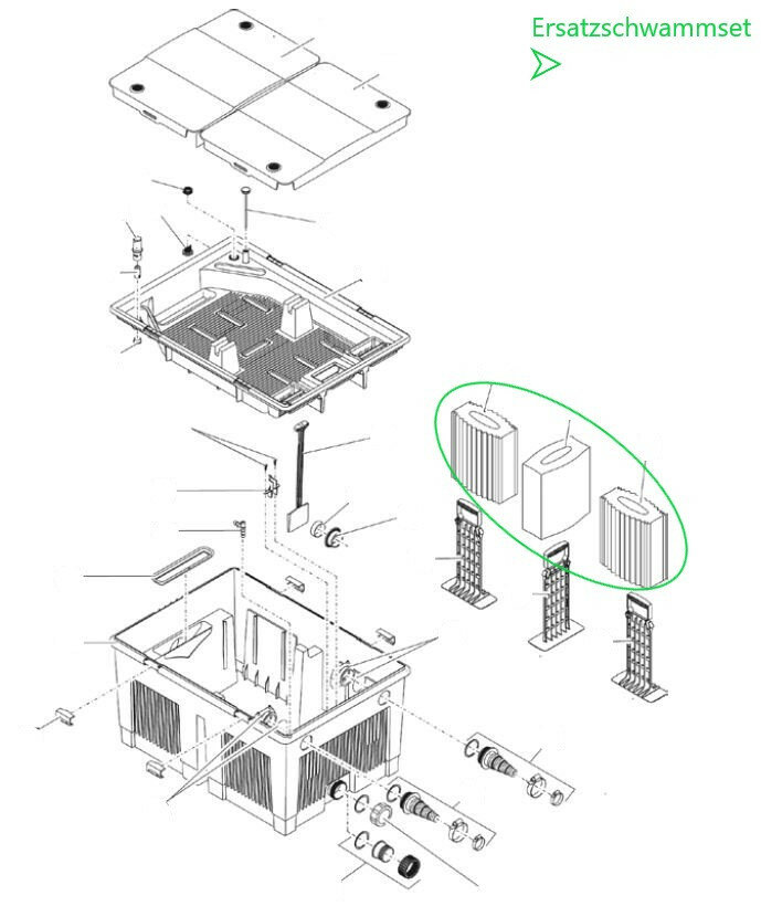 Ersatzteilzeichnung für Biotec 10.1