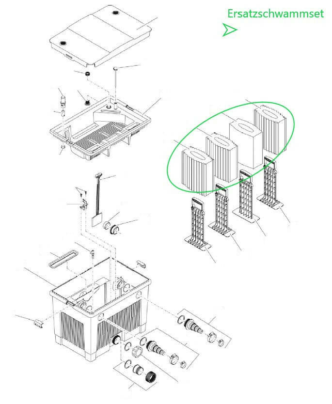 Ersatzteilzeichnung für BioSmart 18000