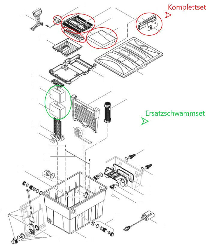 Ersatzteilzeichnung für Biotec 12