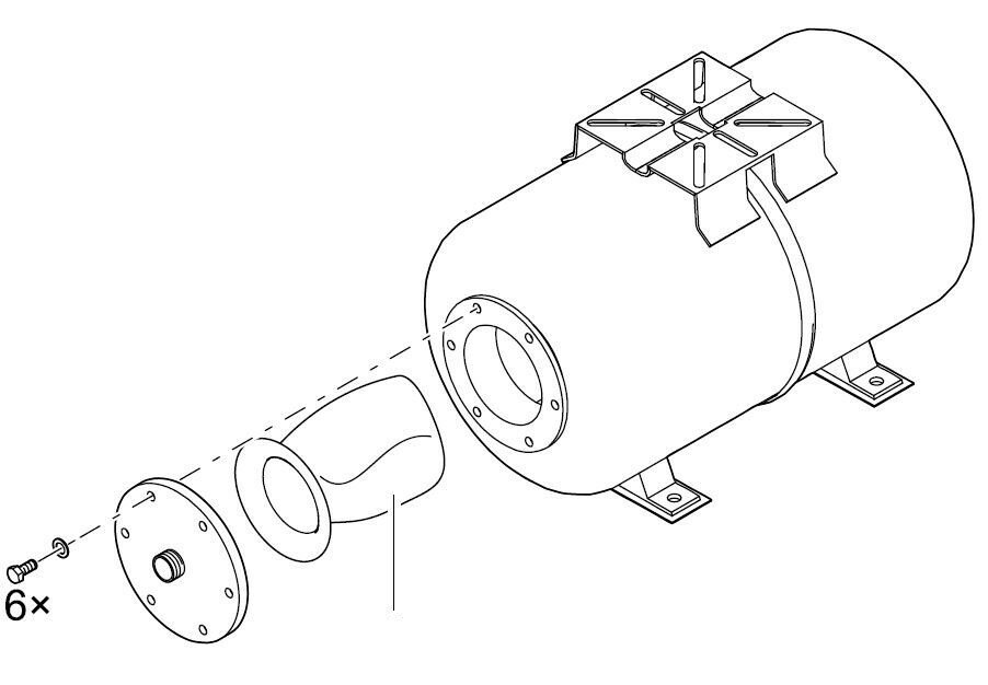 Ersatzteilzeichnung für Water Tank 50L