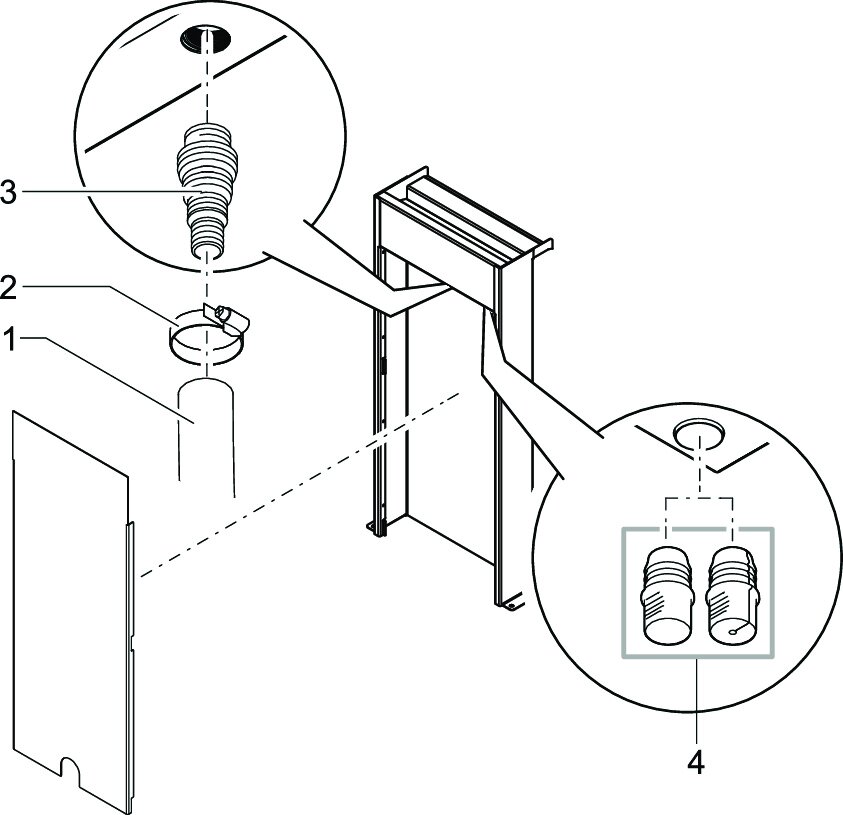 Ersatzteilzeichnung für Waterfall Kit 30