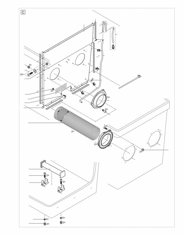 Ersatzteilzeichnung für Proficlear Premium Compact-L...