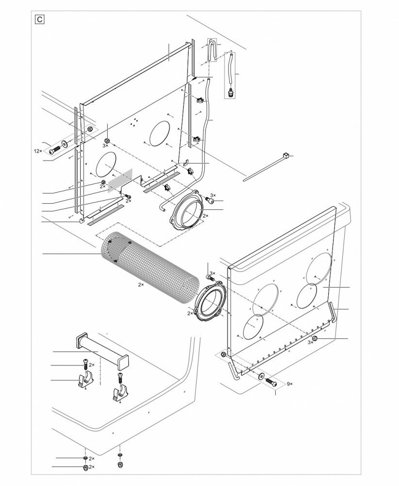 Ersatzteilzeichnung für Proficlear Premium Compact-L -...