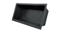 GFK Rechteckbecken (Schwarz) 280 x 70 x 35cm -...