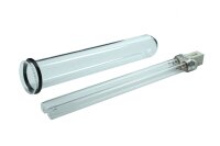 Wacredo UVC Ersatzlampe 11 Watt + Quarzglas Oase...